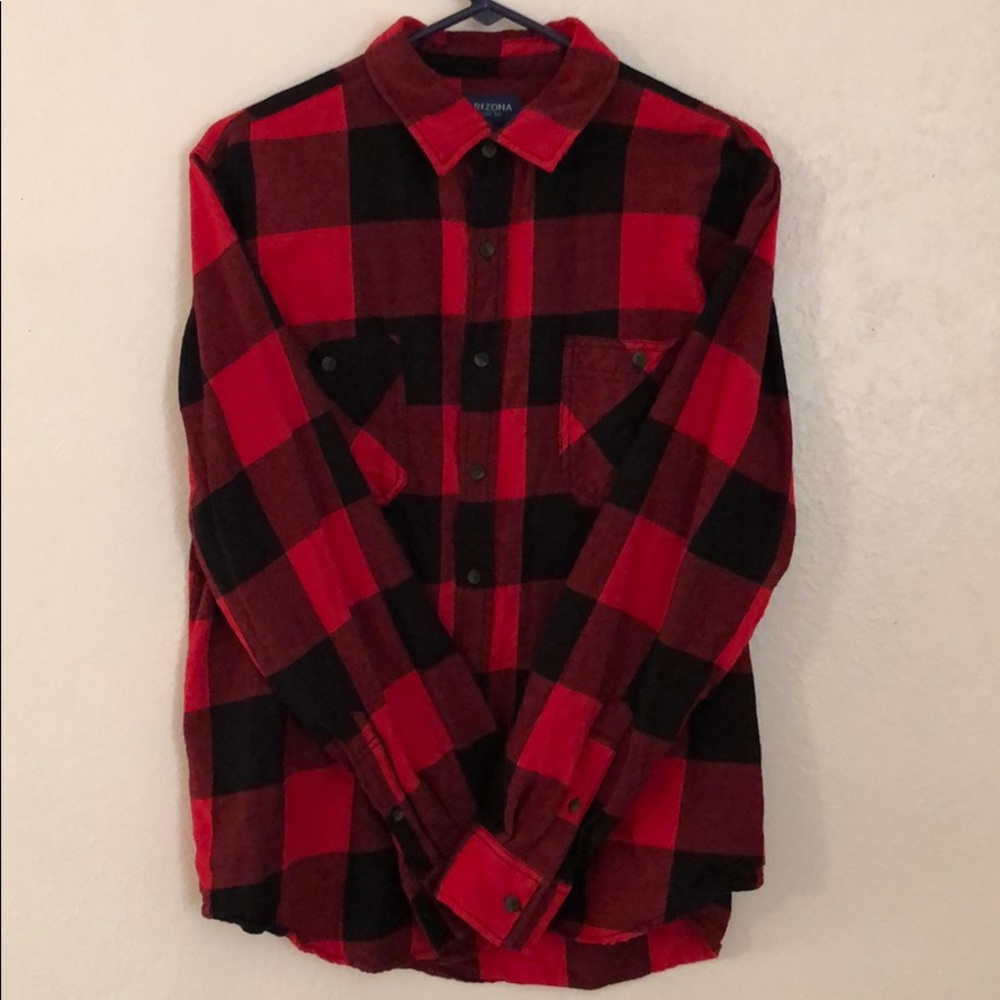 Long Sleeve Plaid Shirt